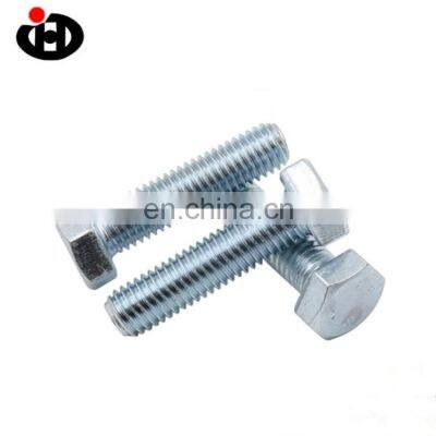 High Quality JINGHONG Zinc Plated Hex 4.8 Bolt