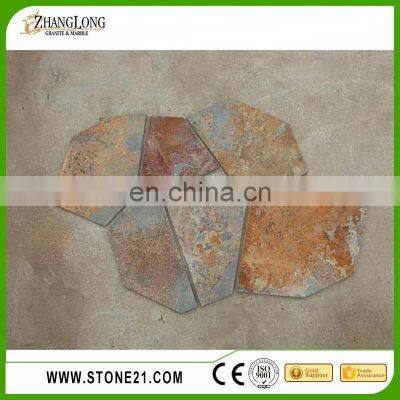 Cheap Price Rusty Flagstone, Crazy Stone Tile photo-5