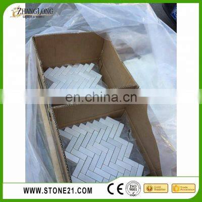 Cheap Price Herringbone Marble Mosaic Pattern photo-4