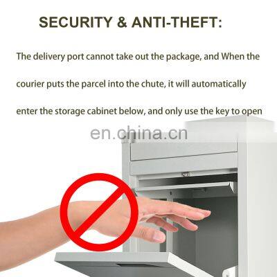 Anti-theft Design-Secure Parcel Box for Packages Wall Mounted Lockable Anti-Theft for Porch photo-4