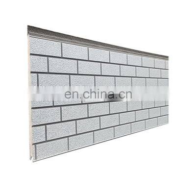 Wood look metal panel siding metal sandwich panel Vertical metal siding panels near me