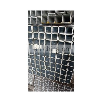 China Professional Manufacturer Multiple Functions High Quality Square Carbon Steel Black Square Steel Gi Steel Pipe Properties