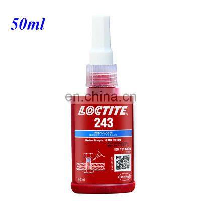 New 50ml Threadlocker Loctiter 222 242 Screw Glue 243 Anti-loose Tight Sealing Adhesive Thread Fastening Glue photo-4