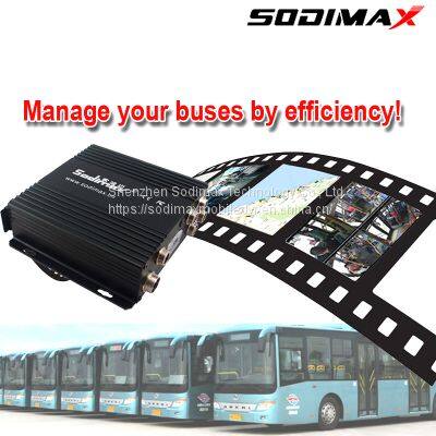 Car Recorder Google Map GPS Tracking Mobile DVR Night Vision Camera H.264 SD Card MDVR