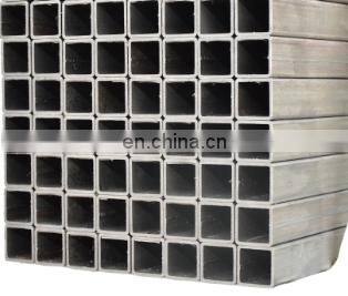 Low Carbon Black Steel Hot Dip Galvanized Coating Square Tube/rectangular Hollow Tubular Steel Pipe