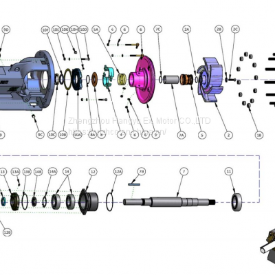 Pump Impeller for Mission Magnum 2500 Supreme Centrifugal Pump 6x5x14 Impellers for Sand Pump Spare Parts photo-3