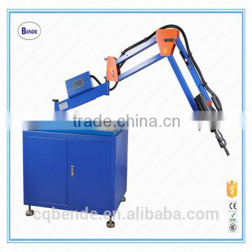 High precision anchor bolt threading machine