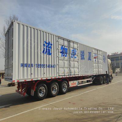 Container Semi-trailer Box Semi-trailer Logistics Transportation Semi-trailer photo-4