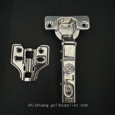Good Price High Quality Furniture Hardware Accessories SS Material Clip On Soft Close Cabinet Hinges photo-4