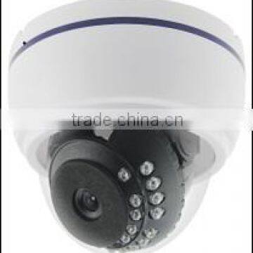 Plastic IR Dome Camera 1/3" SONY Low Illumination 1.3MP CMOS Sensor ip Camera