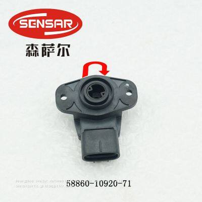 Throttle Position Sensor 58840-12640-71 22-22.3mm for Toyota Forklift 7FBE10