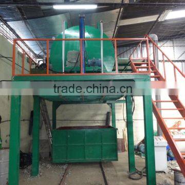 Waste foam scraps recycling mattress rebonded foam machine