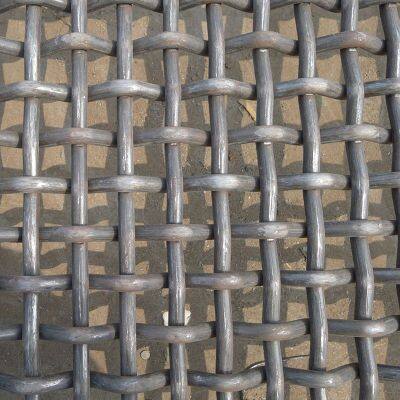 Hot Sale Galvanized Crimped Screen Mesh Price Heavy-Duty Vibrating Sieve for Gravel and Sand