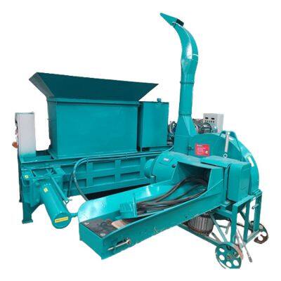 Panqi Double Cylinder Green Yellow Square Straw Silage Alfalfa Baler Hydraulic High Productivity 1 Year Warranty