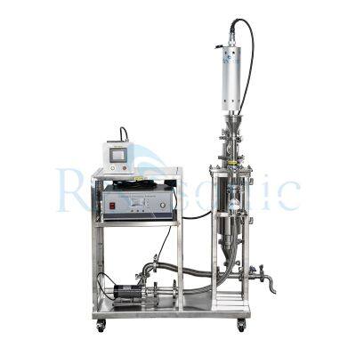Factory Supply Ultrasonic Extraction System Ultrasonic Homogenizer with Stirrer for the Propolis Solution in Ethanol