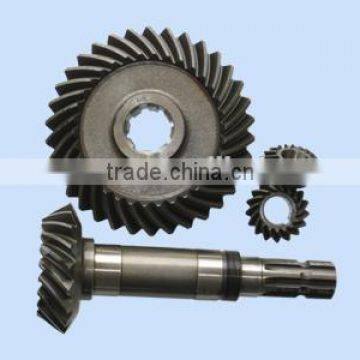 Bevel gear with pinion shaft gear