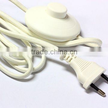 VDE foot switch power cord plug