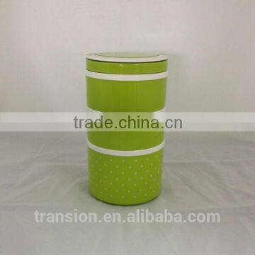CCLB-023(3) 3Layer PP Lunch Box, Pleastic Hot Food Box, Insulated Lunch Box photo-2