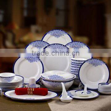 56 pcs dinner plates set for home