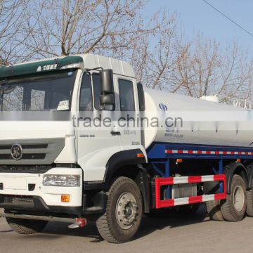 yellow river 6*4 19 cbm sprinking truck water tank truck made in china