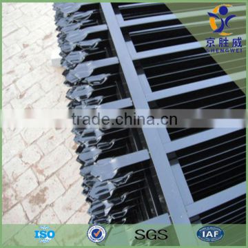 2.1*2.4m Powder coated & hot dipped galvanized steel fence