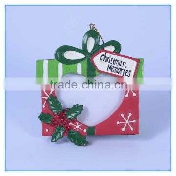 christmas gift souvenir resin 2x2 photo picture frame