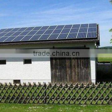 5kw home solar system kit / pv panels + battery + controller + inverter