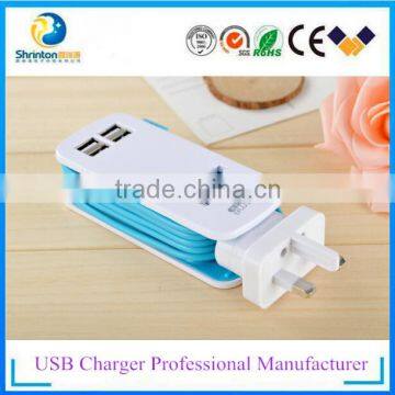 Multi Usb Travel Charger Home Charger Wall Charger EU,US, AU Plug photo-3