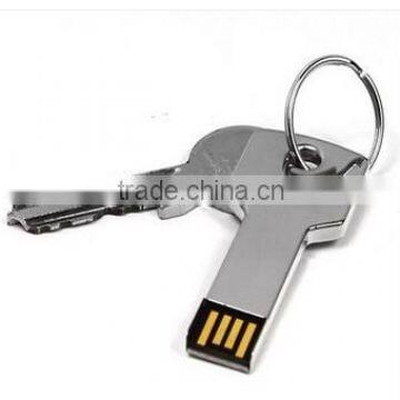 Hot Item, Silver Metal Key Chain USB With Keyring Quality Choice photo-2