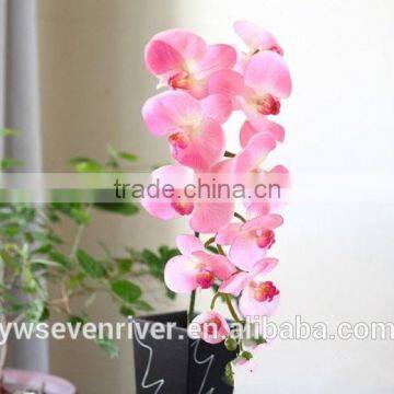 High Simulation Butterfly Orchid a Plastic Handle Great Branches 11 Head Simulation Flowers/wedding Decoration photo-3