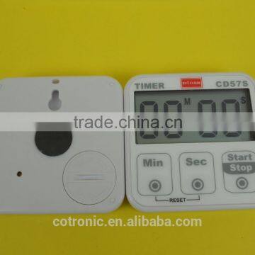 Waterproof CR2032 Battery Lound Kitchen Timer With Large Screen Magnet for Cooking Baking photo-4
