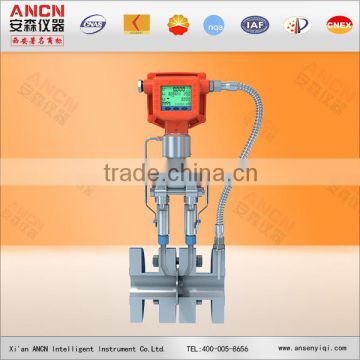 Nozzle design differential flow meter for liquid and gas