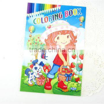 Promotional hot sale cartoon drawing book for kids