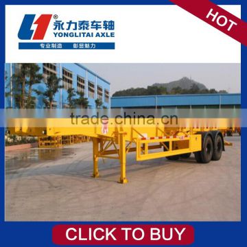 Block assembly china low boy semi trailer