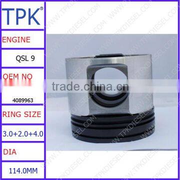 ISL,ISLE,ISL340,ISL375,L375,T375,ISLE375,QSL ENGINE PARTS PISTON KIT 4089963 4941393