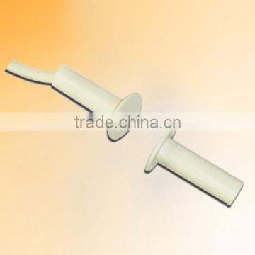 wired magnetic contacts flushed mounted/ ABS case white color 5C-41