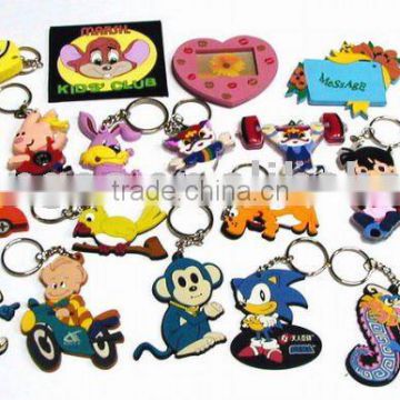 3d soft pvc key chain