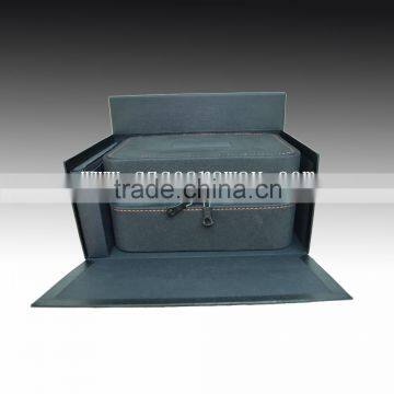 Personalized Luxury Single Watch Box With Leather Finishing Custom Logo Leatherette Watch Boxes photo-5