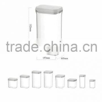 Acrylic Plastic Jar PS Sealed Cans, High Quality PS Candy Storage Canister/plastic Can/candy Seal Box photo-2