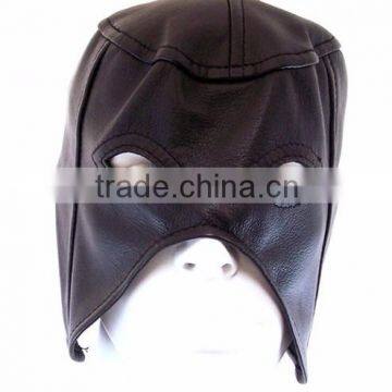 NEW 2015 BLACK BONDAGE HALF MASK SOFT LEATHER MATERIAL