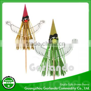 carlin custom decorative wooden party toothpick