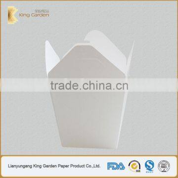 Food Grade Disposable PE White Food Box