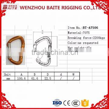 Dragon Embossed Handbag Aluminum Snap Hook ,No Tensile Strength Carabiner Bit Aluminum Snap Hook, Colorful Aluminum Hook photo-4