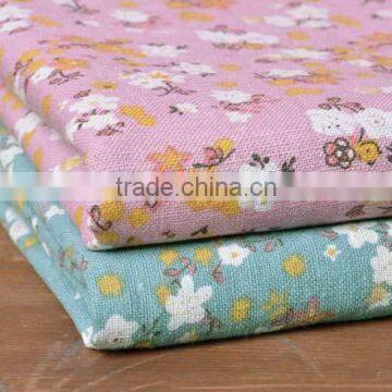 Factory Price Printed Linen/Contton Fabric