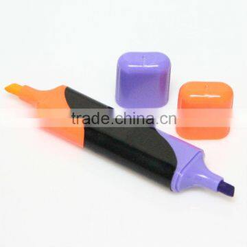 Multi color high quality W6012 double shape flourescent marker