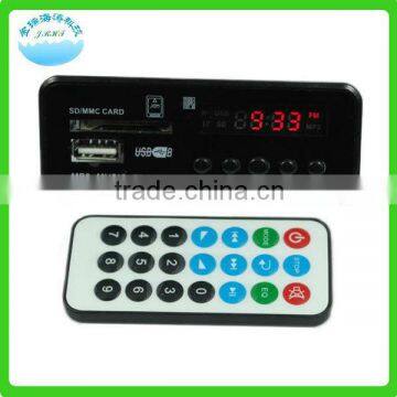 ES-326 radio mp3 player pcba with remote control