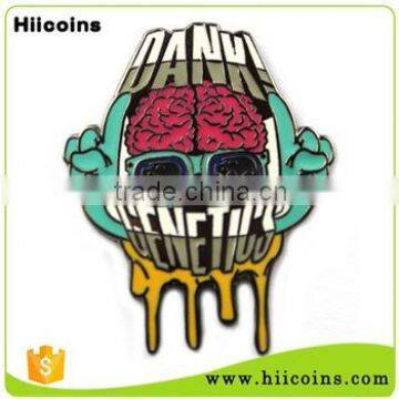 Promotion Wholesale Manufacturer Soft Enamel Cool Metal Lapel Pin Badge