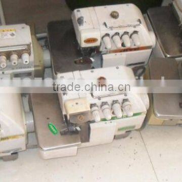 Large Stock Used Second Hand Stitch Tested Good Condition Overlock Sewing Machine SIRUBA 747 photo-2