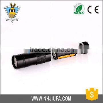 JF 12 Led 390nm-365nm Purple Light uv Flashlight, uv Blacklight Flashlight Urine Detector, uv Led Torch photo-5