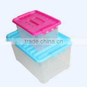 clear plastic storage box plastic box with handle